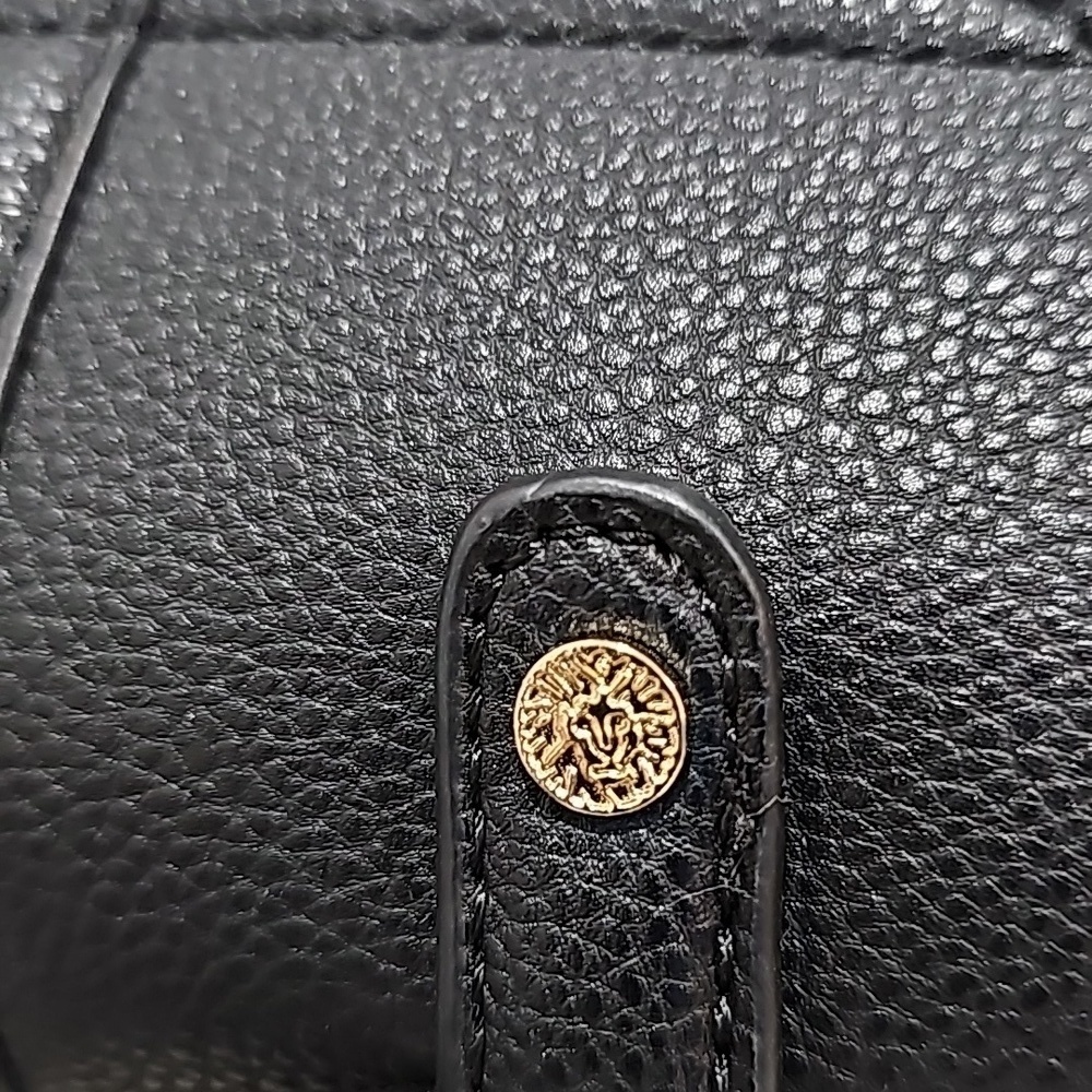 Anne Klein Logo Midi Satchel Black - Picture 15 of 15